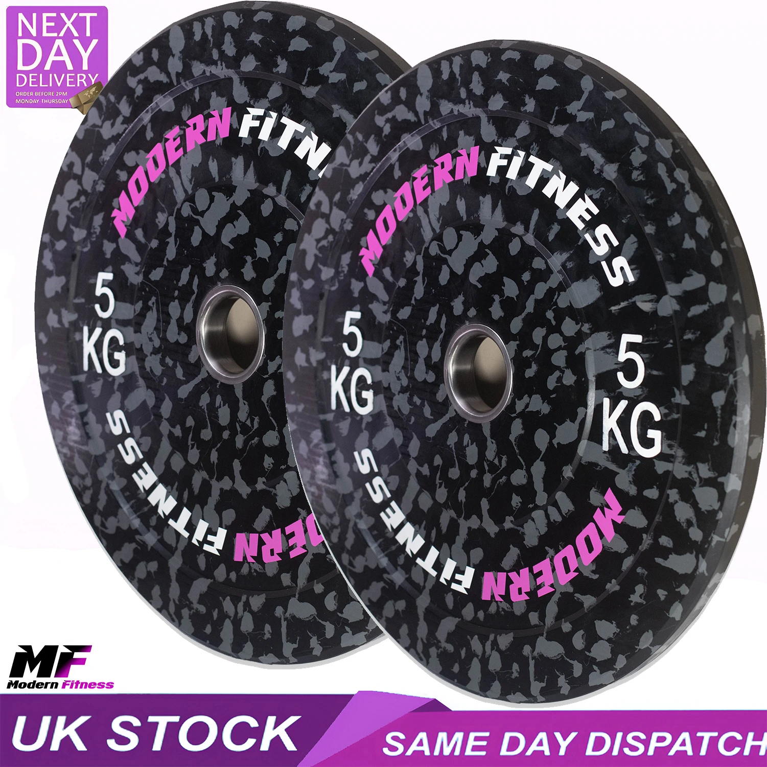 Olympic Weight Plates 5kg - Image 2