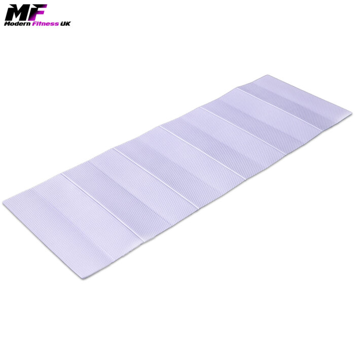Folding Yoga Mat in lilac from Modern Fiitness