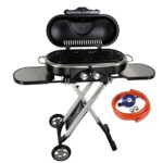 Portable Gas BBQ Folding 2 Burners High Quality Ideal for Garden Camping and Caravan